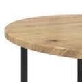 vidaXL Sada príručných stolíkov 2 ks Artisan dub a čierna