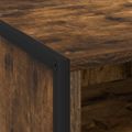 vidaXL Nočný stolík 2 ks Dymová dub 50 x 39,5 x 50 cm Kompozitné drevo