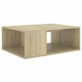 vidaXL Konferenčný stolík, dub sonoma 90x67x33 cm, kompozitné drevo