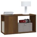 vidaXL TV skrinka hnedý dub 60x24x32 cm spracované drevo