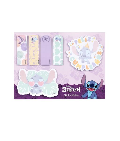 Samolepiace záložky lila Stitch Pastel