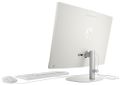 HP AIO 24-cr0002nc/24'' IPS FHD AG/Ryzen 5 7520U/16GB LP/512GB SSD/AMD Graphics/5xUSB/1xHDMI/RJ45/90W/2y/WIN 11 Home/Wh All-in-one pocítac, 23,8" Full HD IPS, Ryzen 5 7520U, 16GB LPDDR5, 512GB SSD, AMD Radeon 610M, W11H, bílý + klávesnice a myš