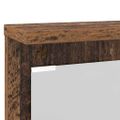 vidaXL Vešiak na stenu Nástenná montáž Staré drevo 84 x 10 x 80 cm
