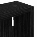vidaXL Kúpeľňová nástenná skriňa Čierny Dub 40 x 10 x 60,5 cm