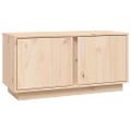 vidaXL TV skrinka 80x35x40,5 cm masívna borovica