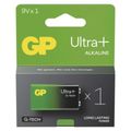 Alkalická batéria GP Ultra Plus 6LF22 (9 V), krabička