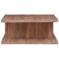 vidaXL Konferenčný stolík 70x70x30 cm teakový masív