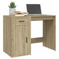 vidaXL Stôl dub sonoma 100x49x75 cm spracované drevo