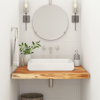 vidaXL Kúpeľňová doska 70x60x3,8 cm obdĺžnik akáciový masív