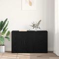 vidaXL Servírovacia skriňa Čierny dub 100 x 33 x 59,5 cm