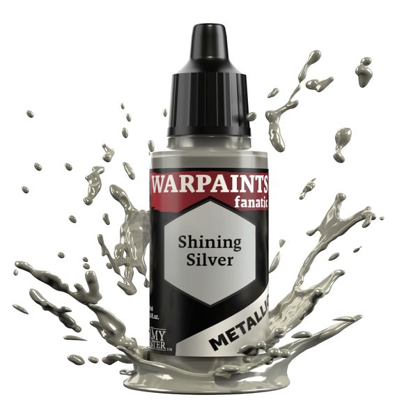Army Painter: Fanatic Metallic - Shining Silver