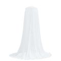 vidaXL Sieť proti komárom na posteľ 3 ks 156 mesh Biela ⌀56 x 220 cm