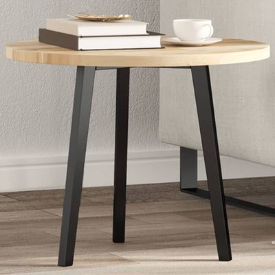 vidaXL Stolová doska okrúhla Ø50x2 cm akáciový masív