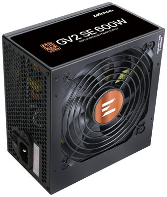 Zalman zdroj ZM600-GV2SE 600W/ ATX / akt. PFC / 120mm ventilátor / 80PLUS