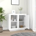 vidaXL Komoda biela 80x40x75 cm