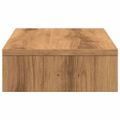 vidaXL Stojan na monitor dub artisian 50x27x10 cm kompozitné drevo