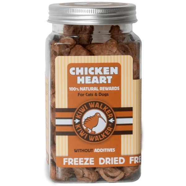 KiwiWalker FDT-401 FD Snack - mrazom sušené kuracie srdcia 60g