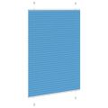 vidaXL plisovaná roleta modrá 90x150 cm Šírka látky 89,4 cm