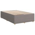 vidaXL Boxspring posteľ s matracom sivohnedý 120x200 cm látka