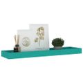 vidaXL Terasové nástenné police 2 ks modré 60x15x4 cm MDF