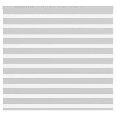 vidaXL Zebra roleta svetlosivá 155x150cm šírka látky 150,9cm polyester