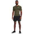 Kompresné šortky HG Armour Shorts Green - Under Armour, veľkosť XXL, veľkosť oblečenia XXL