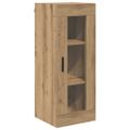 vidaXL Highboard Remeselný dub 34,5 x 34 x 180 cm Kompozitné drevo