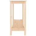 vidaXL Konzolový stolík 110x40x80 cm masívne borovicové drevo