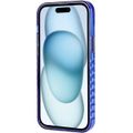 Puzdro Audi pre iPhone 15 Plus 6,7" modré IML Big Logo MagSafe Case