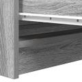 vidaXL Komoda sivý dub sonoma 80x35x76 cm spracované drevo