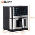 Teplovzdušná fritéza Ruhhy 25512 Air Fryer XXL 8L Horkovzdušná fritéza Ruhhy 25512 Air Fryer XXL 8L