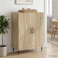 vidaXL Servírovacia skriňa Dub sonoma 66 x 34,5 x 89,5 cm