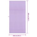 vidaXL Športové uteráky 2 ks Fialová 200 x 100 cm
