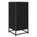 vidaXL Servírovacia skriňa Čierny dub 35,5 x 35 x 76 cm