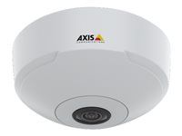 Sieťová bezpečnostná kamera - kupola - farebná (Deň a noc) - 12 Mpix - 2880 x 2880 - objektív fixed iris - pevné ohnisko - audio - LAN 10/100 - MJPEG, H.264, H.265, MPEG-4 AVC - PoE