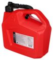 Kanister plastový MECHANIC FUEL CANISTER RED 5L, červený SIXTOL