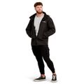 Pánska bunda Softshell Black - GymBeam, veľkosť M, veľkosť oblečenia M