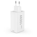 HAMA GaN, Rýchlonabíjačka, 2x USB-C PD/QC 100W