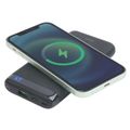 DELTACO PB-Q1003, Qi Powerbank 10000mAh, čierna