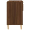 vidaXL Botník hnedý dub 70x36x60 cm spracované drevo