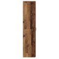 vidaXL Highboard Staré drevo 50 x 42,5 x 185 cm