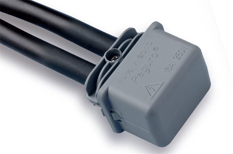 Gelová spojka PAGURO 5633 IP68, so svorkou 3x1,5mm2
