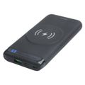 DELTACO PB-Q1003, Qi Powerbank 10000mAh, čierna
