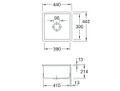 Villeroy & Boch Subway 440 Biela keramika