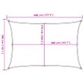 vidaXL Tieniaca plachta 160 g/m² obdĺžniková modrá 3x4 m HDPE