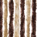 vidaXL Záves proti hmyzu, béžový a svetlohnedý 118x220 cm, ženilka
