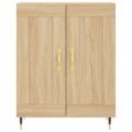 vidaXL Vysoká skrinka dub sonoma 69,5x34x180 cm spracované drevo