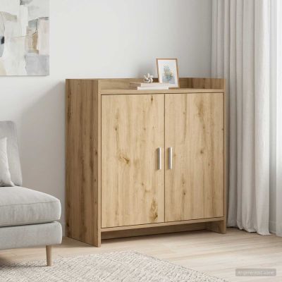 vidaXL Servírovacia skriňa Dub artisan 72 x 36 x 80 cm