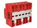 Prepätová ochrana VCX DC trieda T1T2 (B+C) 3P 1500 V 12,5 kA RED