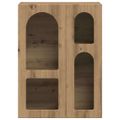vidaXL Servírovacia skriňa ELST Remeselný dub 59 x 35 x 80.5 cm